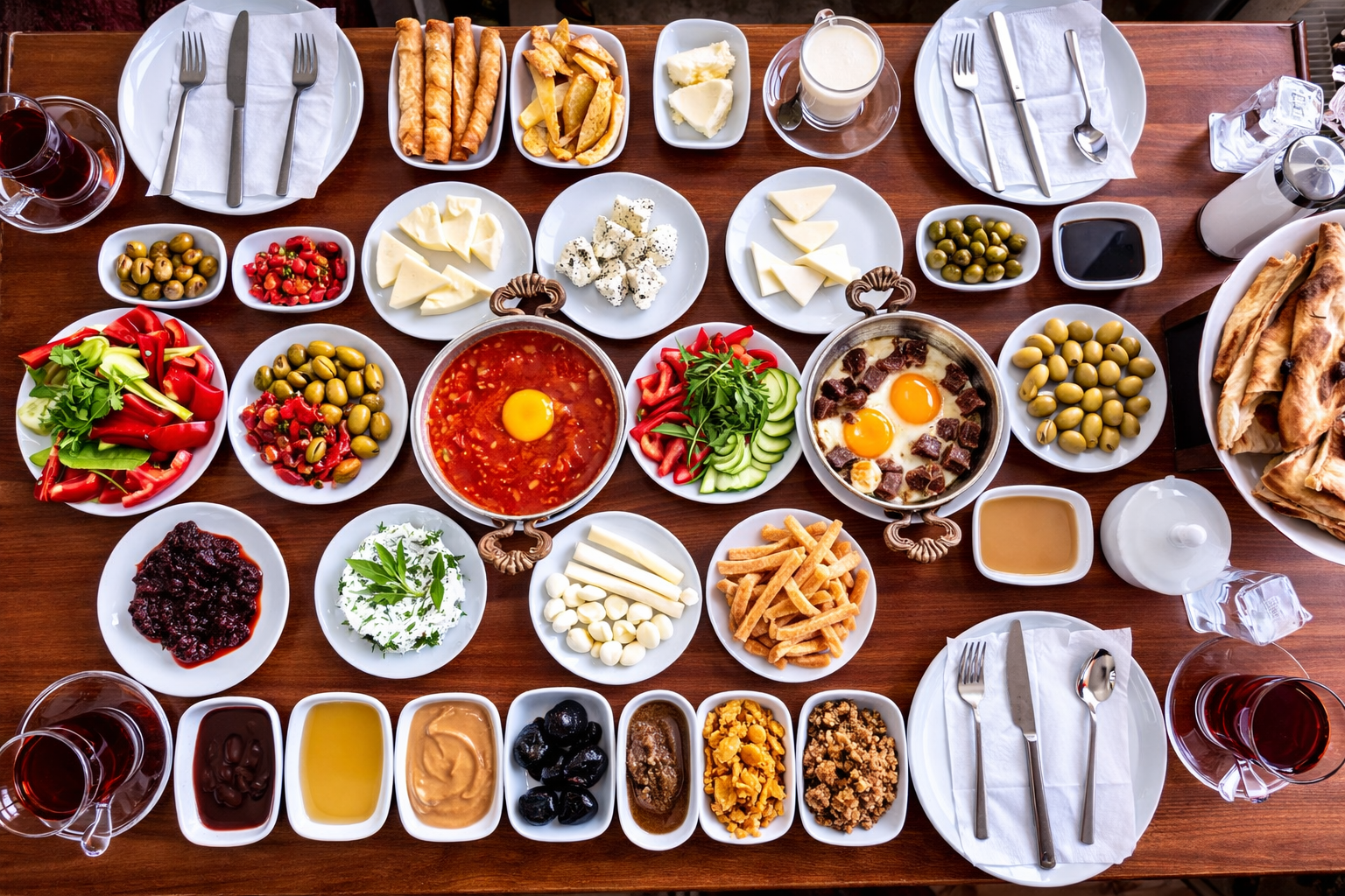 3 Kişilik Kahvaltı