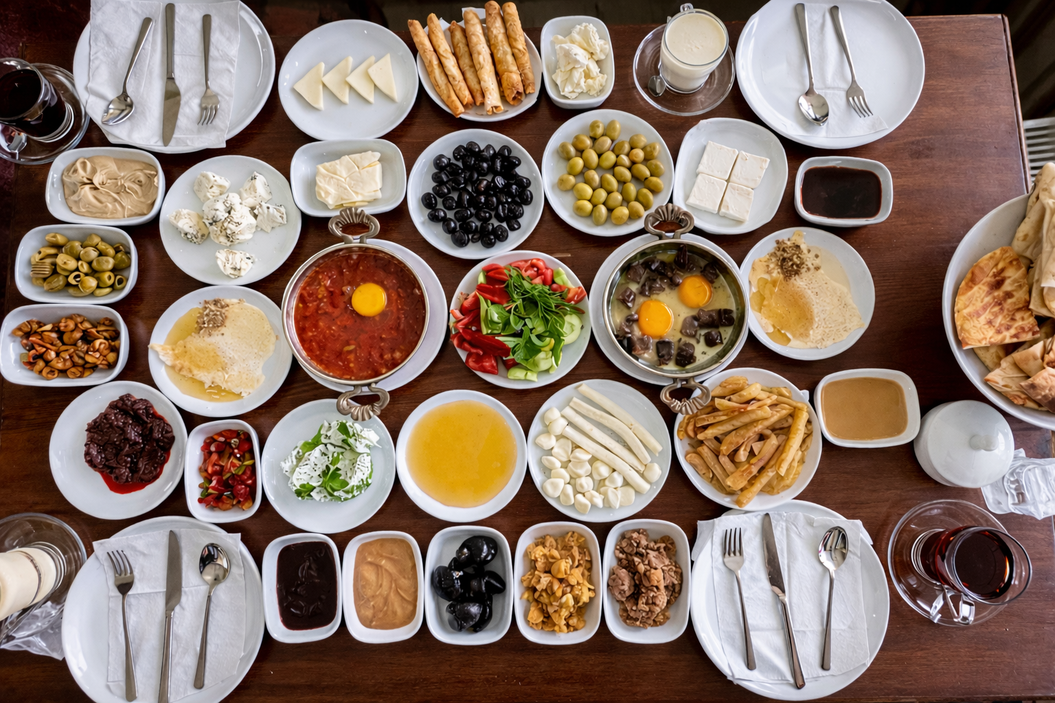 4 Kişilik Kahvaltı